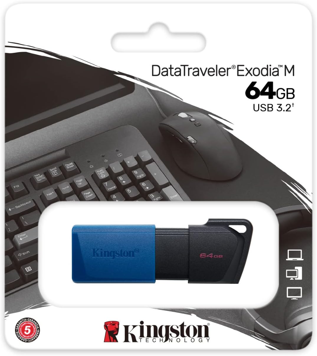 PENDRIVE KINGTONS 64GB