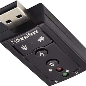 TARJETA DE SONIDO USB USB 7.1 VIRTUAL CONTROL DE VOLUMEN