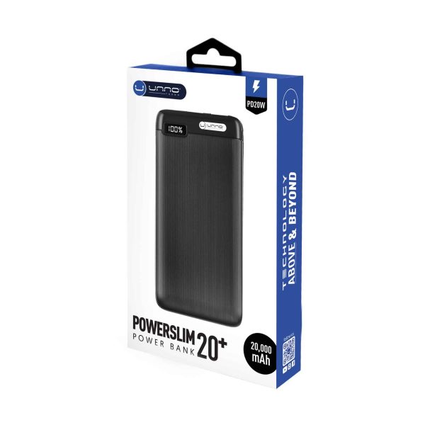 Powerbank Unno Tekno PowerSlim 20+ 20000mAh